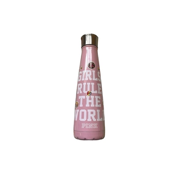 VS PINK baby pink swell hot cold thermos with stickers - Picture 1 of 5